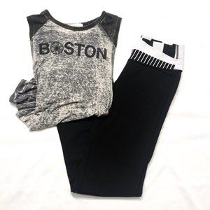 Soulcycle | BOSTON Grey Washed Tank Top